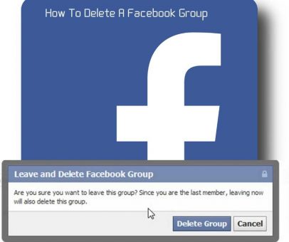 How To Delete A Facebook Group