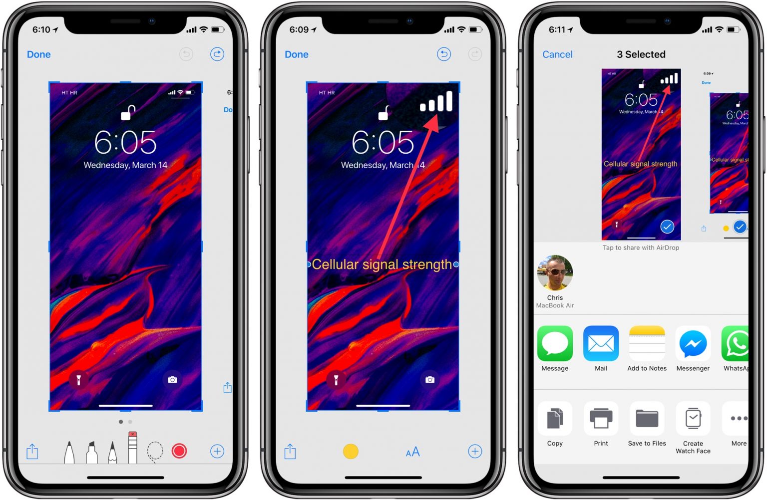 How to Take a Screenshot on iPhone X, XS and XR