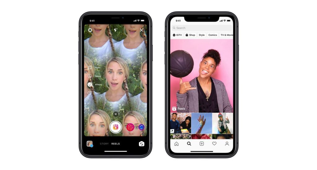Instagram reels features added shopping, how to shop in Instagram reels Instagram reels