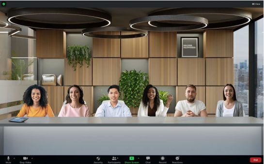 The immersive view feature came in Zoom, people will be seen sitting at the same place in the meeting. The immersive view feature came in Zoom, people will be seen sitting at the same place in the meeting.