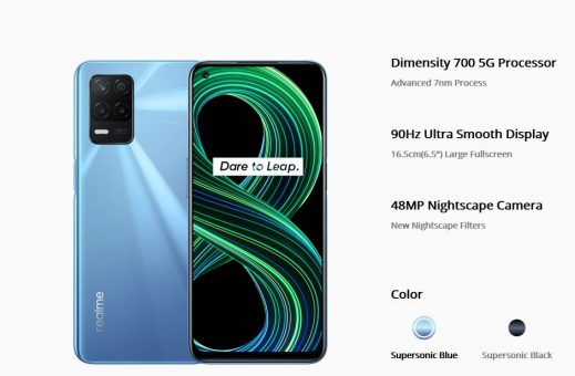 Great opportunity to buy the cheapest 5G phone Realme 8 today, there are attractive offers realme 8 5G