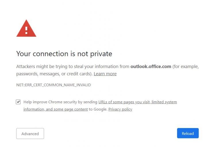 Google Chrome will now notify you when our website not secure