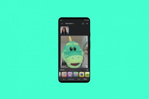 Google Meet App brings AR masks with Video Filter
