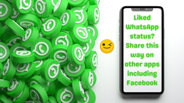 Liked WhatsApp status Share this way on other apps including Facebook